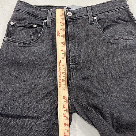 Levis Silvertab Jeans Womens Size 31x27 Gray Denim Relaxed Fit High Waisted Mom - Picture 6 of 12